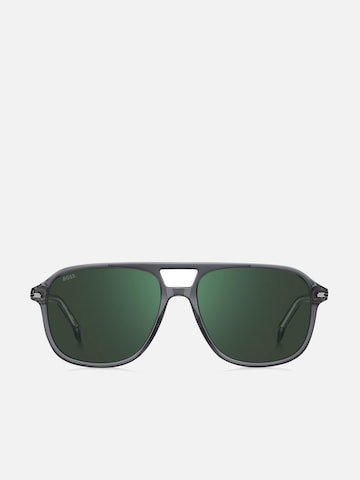 HUGO BOSS - Gafas de sol 'Hugo Boss BOSS 1751/S Grey crystal 57/16/145 MAN Sunglasses' en gris: frente