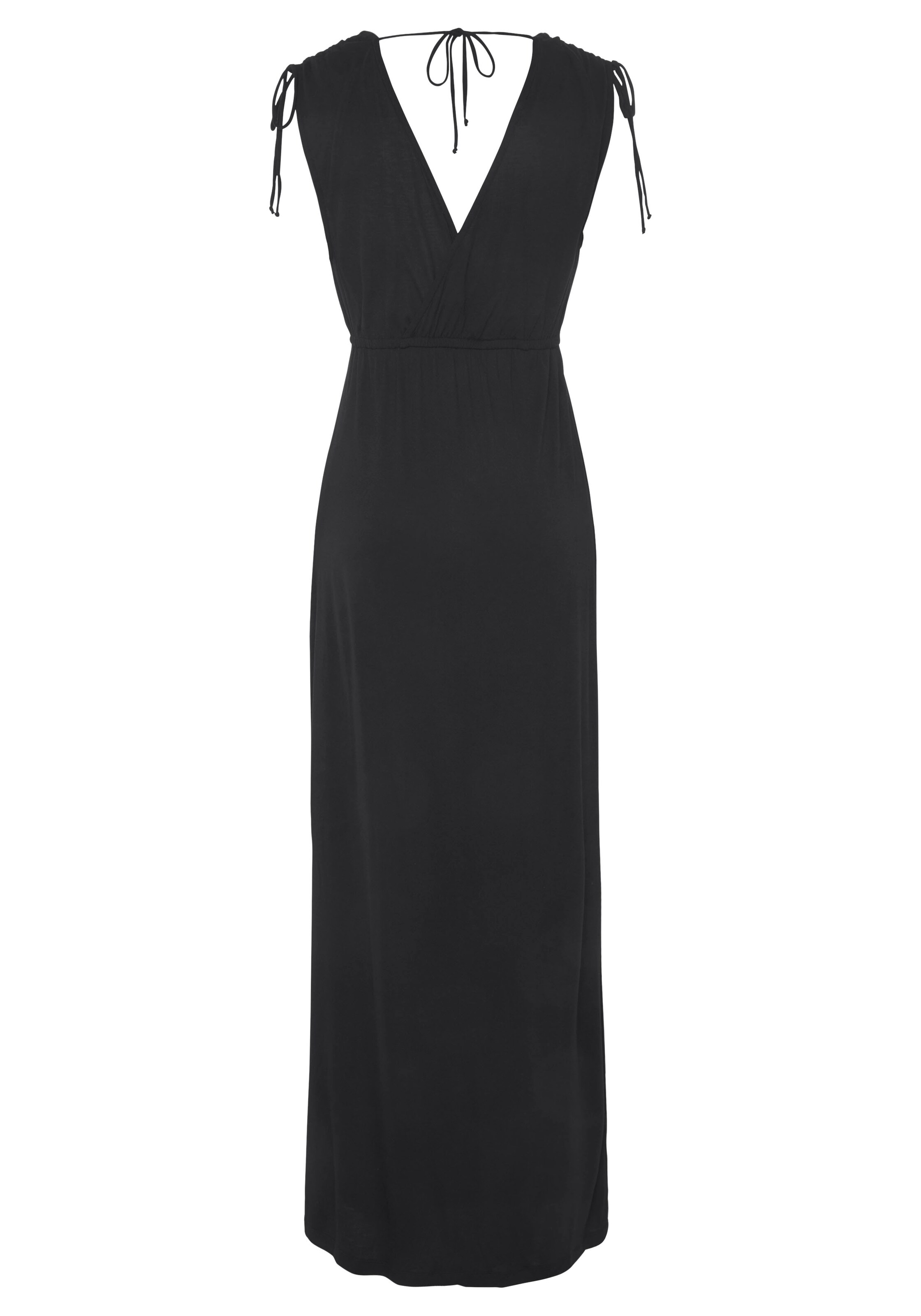 LASCANA Kleid in Schwarz: Vorderseite