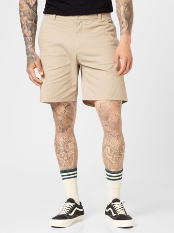 WEEKDAY Loosefit Shorts 'Joel' in Beige: predná strana