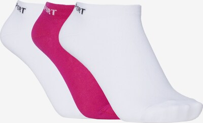 Jette Sport Socken in pink / schwarz / weiß, Produktansicht