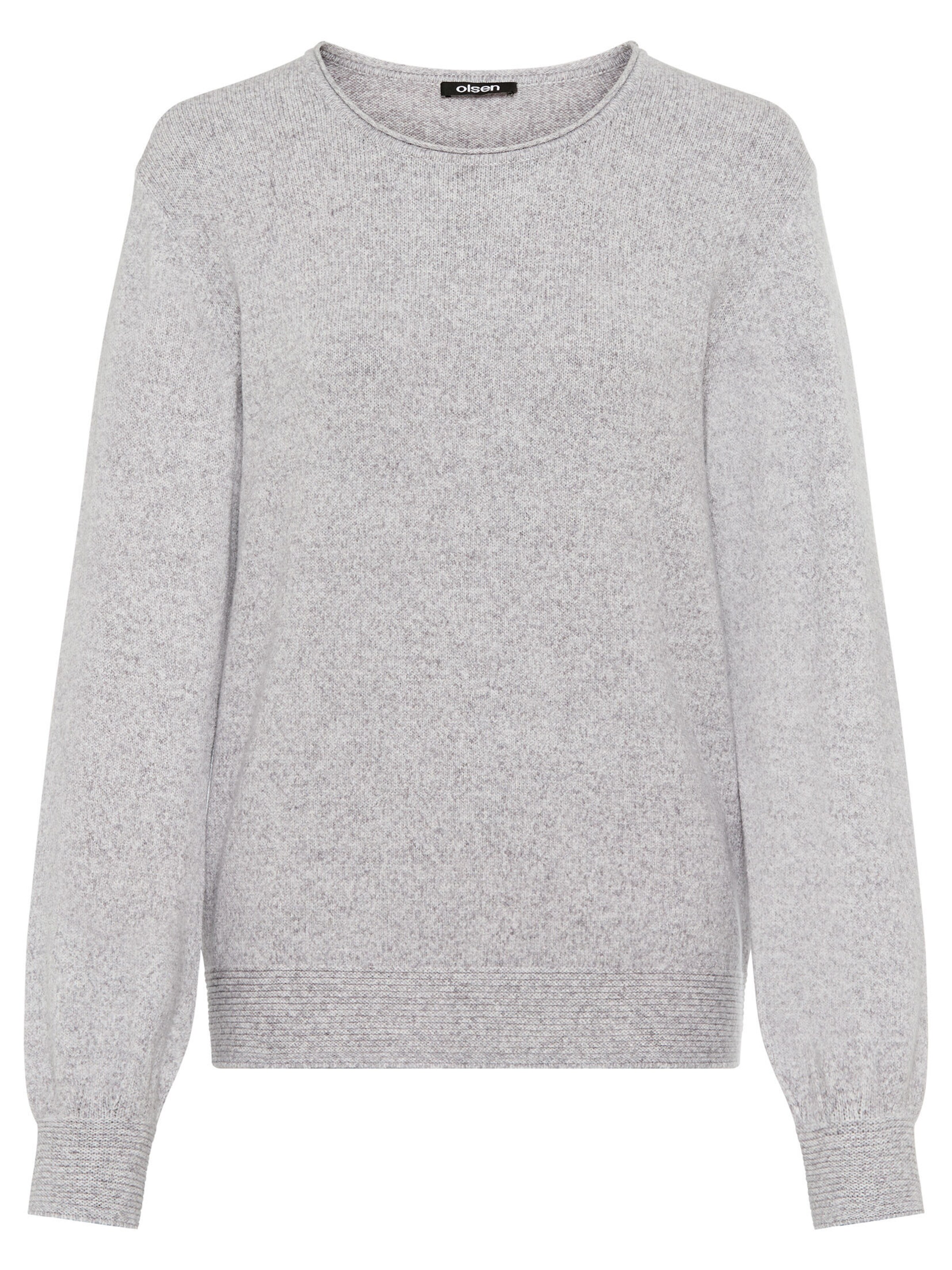 Pull-over Olsen en gris : devant