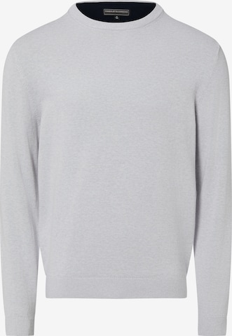 Finshley & Harding Pullover in Grau: Vorderseite