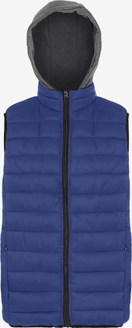 Flyweight Vest in Blue: front