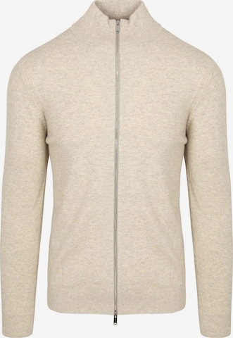 Vestes en maille Profuomo en beige : devant