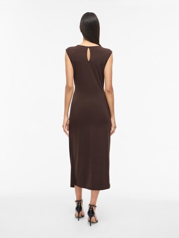 VILA Obleka 'VIJUSTINE' | rjava barva