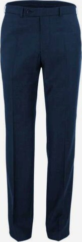 Digel Regular Pleated Pants in Blue: front