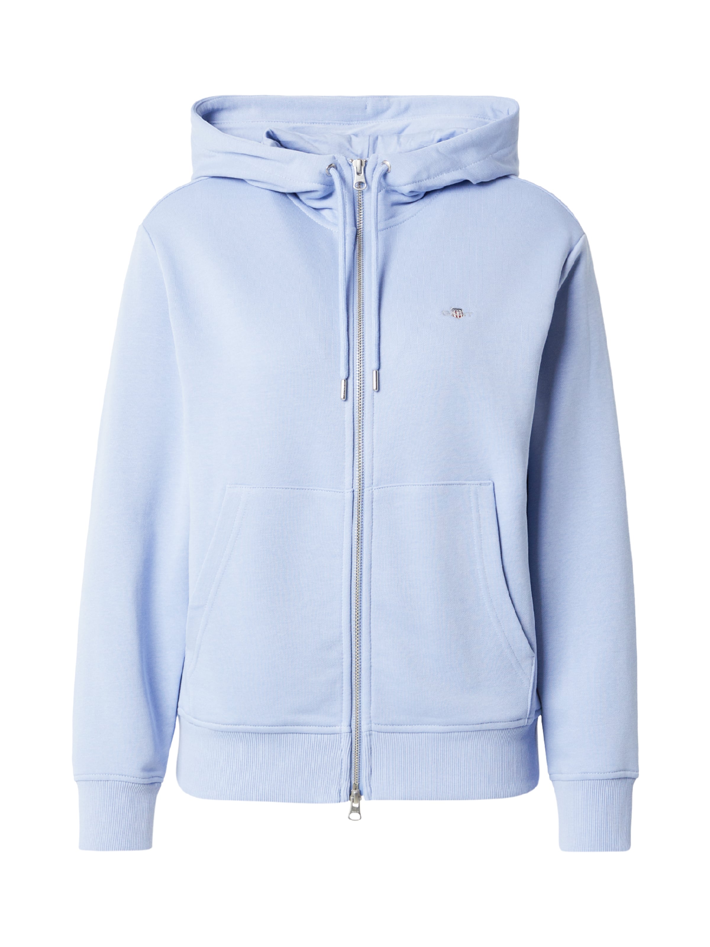 Veste de survêtement GANT en violet : devant