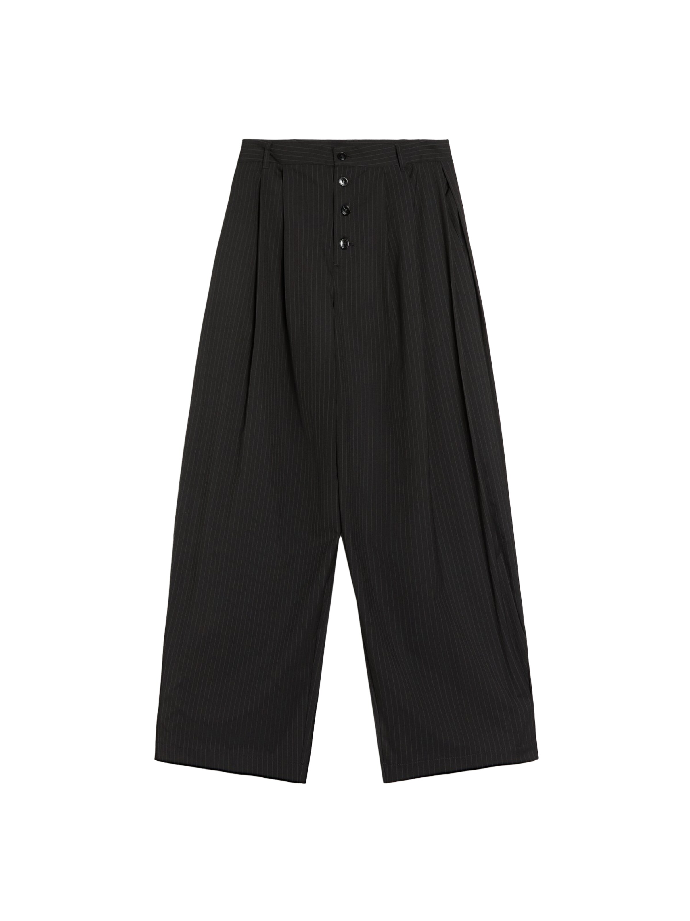 Pantaloni di Bershka in nero: frontale