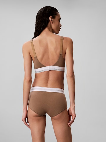 Bustieră Sutien de la Calvin Klein Underwear pe maro
