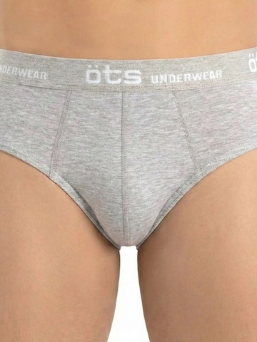 Slip 'ÖTS Herren Slip' di ÖTS in grigio: frontale