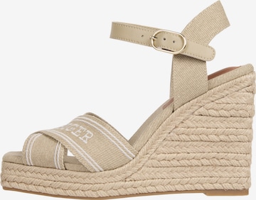 Sandalo di TOMMY HILFIGER in beige: frontale