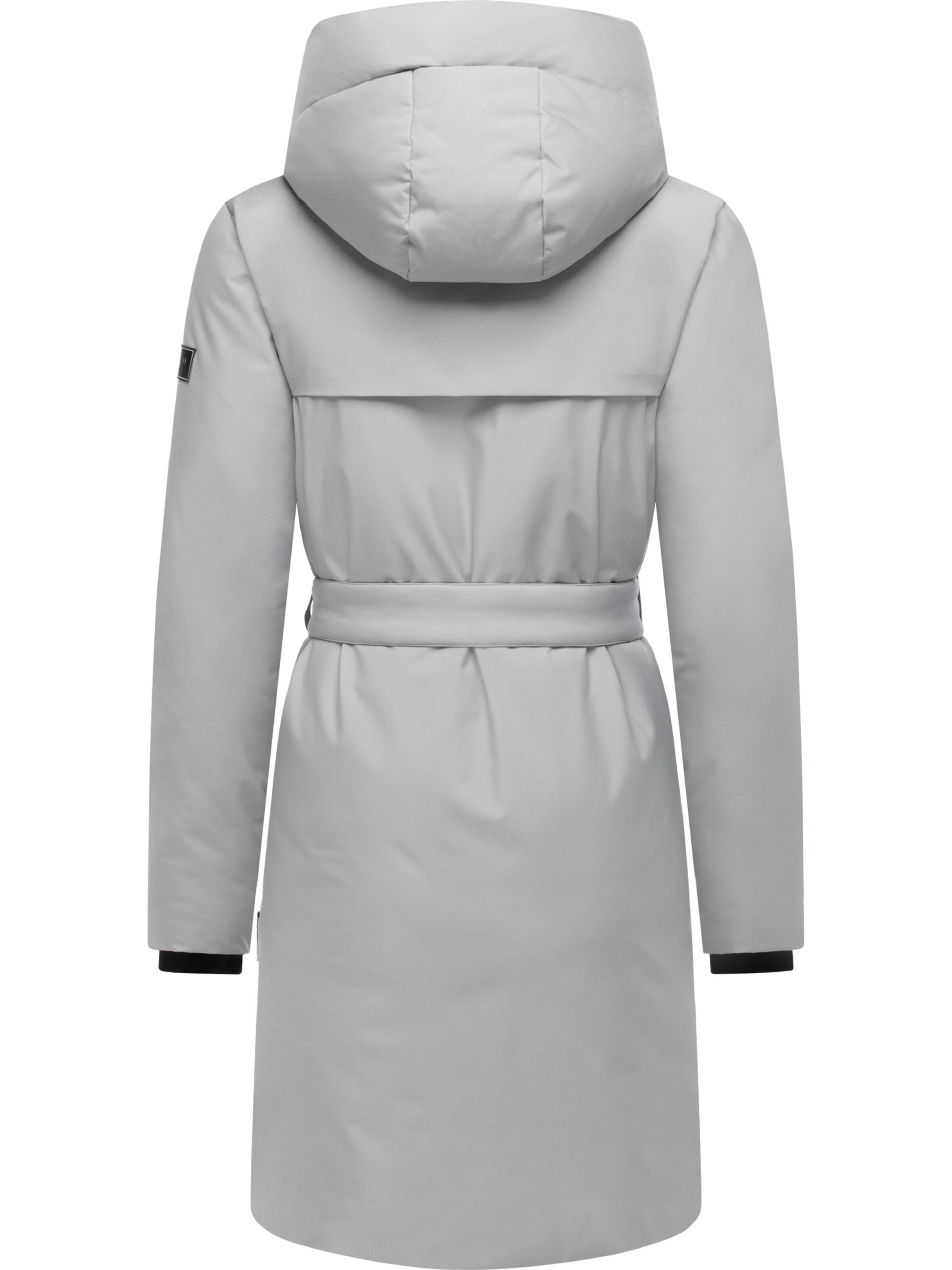 NAVAHOO Winter Coat 'Gipfelspass XIV' in Grey