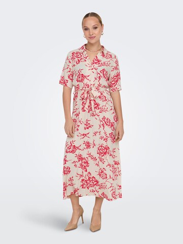 JDY Kleid 'JDYSTARR' in Beige: Vorderseite