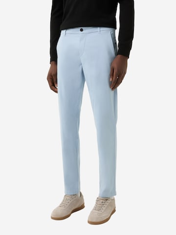 BOGNER Regular Chinohose 'Riley' in Blau: Vorderseite