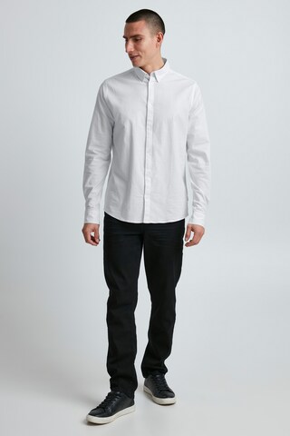 !Solid Regular fit Button Up Shirt 'SDVal' in White