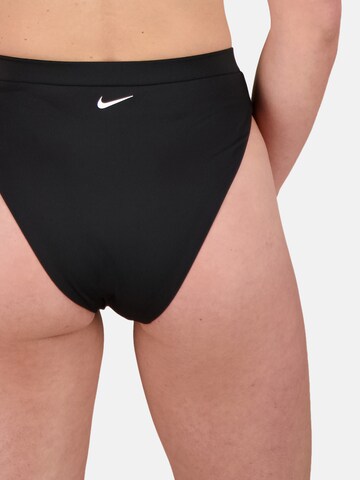 Nike Swim Athletic Bikini Bottoms in Black