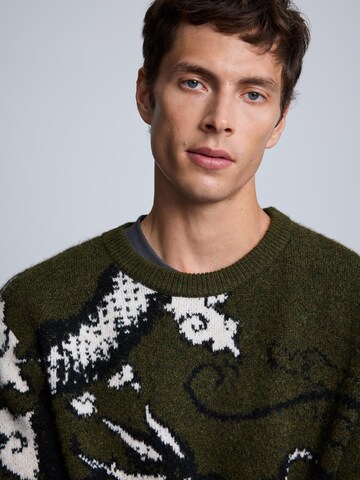 Desigual - Jersey en verde