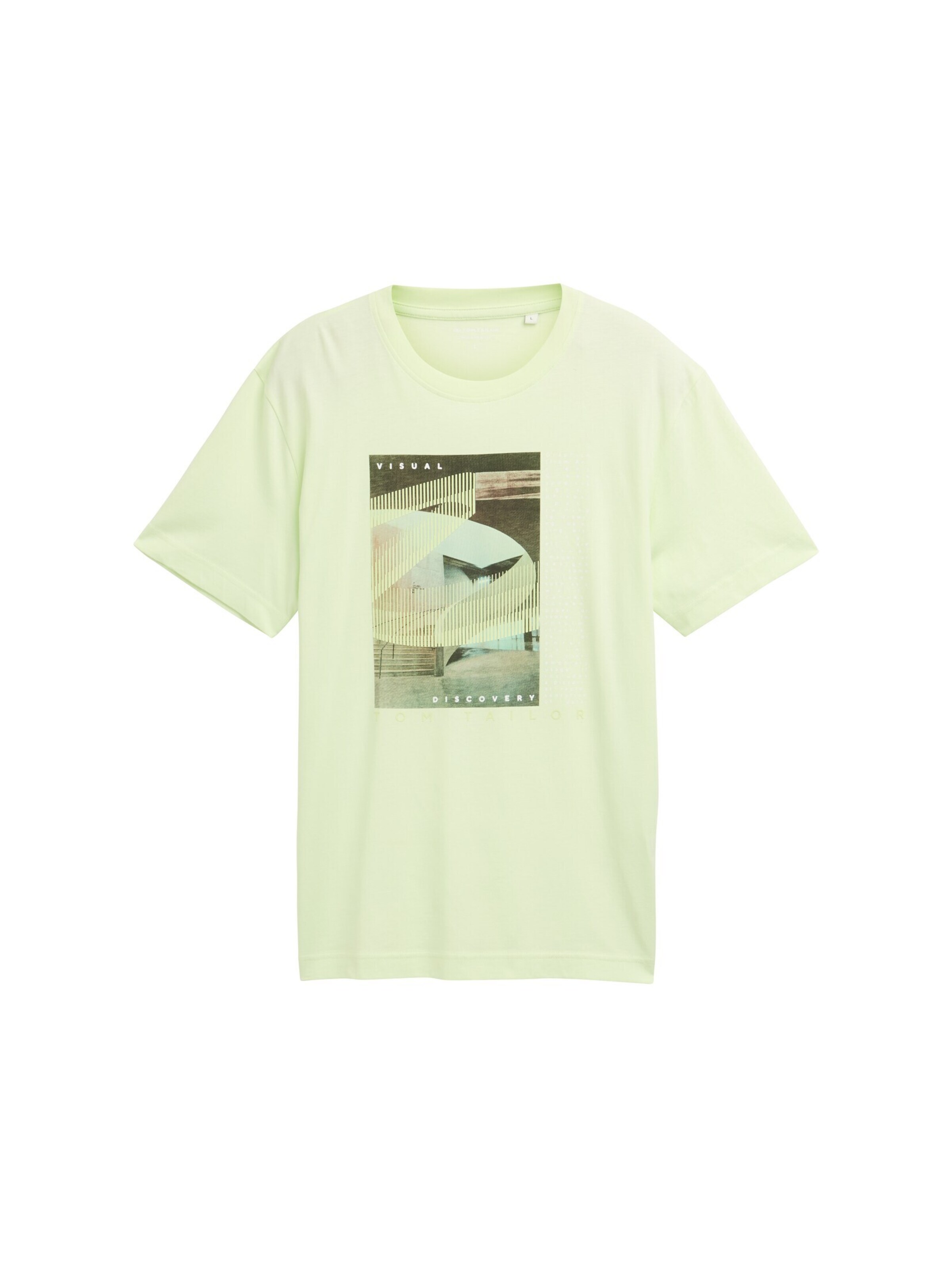 TOM TAILOR Shirt in Green: front