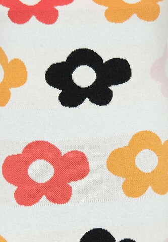 swirly - Vestido em branco