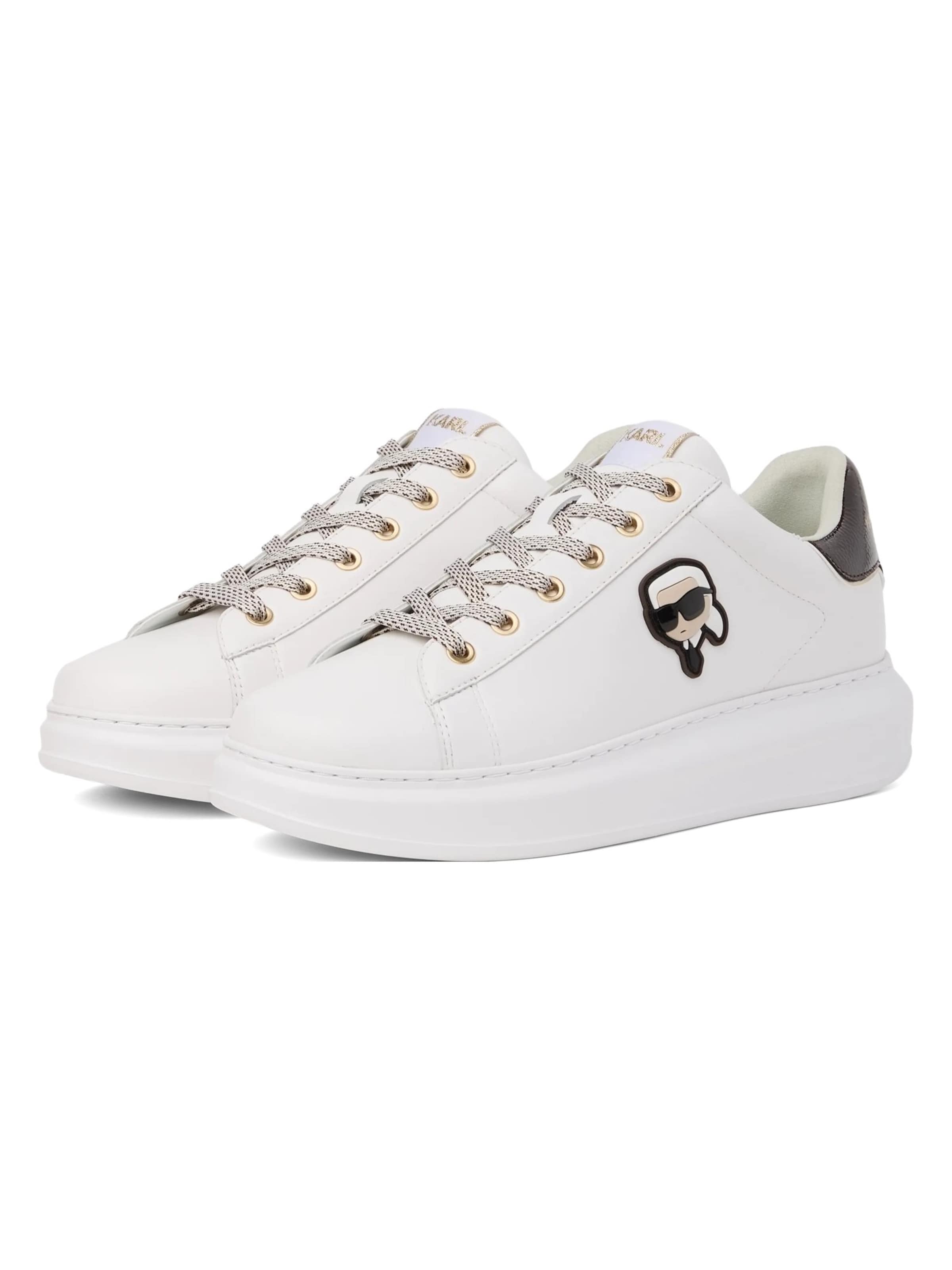 Karl Lagerfeld Platform trainers 'Ikon NFT Kapri' in White