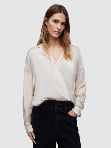 AllSaints Blus 'PENNY' i vit: framsida