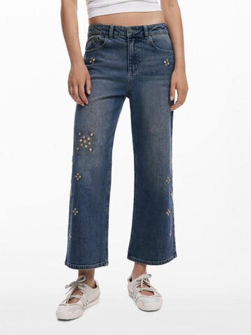 Desigual Обычный Джинсы в Синий: спереди