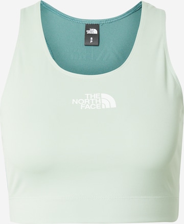 THE NORTH FACE Bustier Sport bh 'MA' in Groen: voorkant