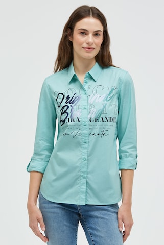 Soccx Blouse in Green: front