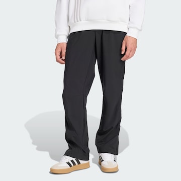 ADIDAS ORIGINALS Loose fit Trousers in Black: front