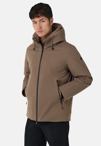 Boggi Milano Between-season jacket in Brown: front