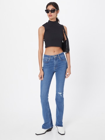 LEVI'S ® Bootcut Jeans '725 High Rise Bootcut' in Blau