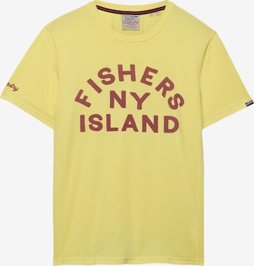 Superdry & Co Shirt in Geel: voorkant