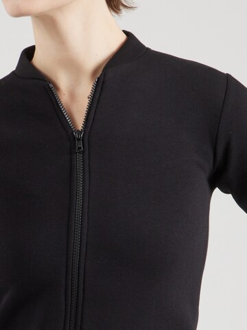 ABOUT YOU - Sudadera con cremallera 'Frederike' en negro