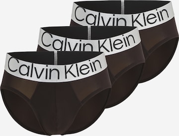 Slip Calvin Klein Underwear en noir : devant