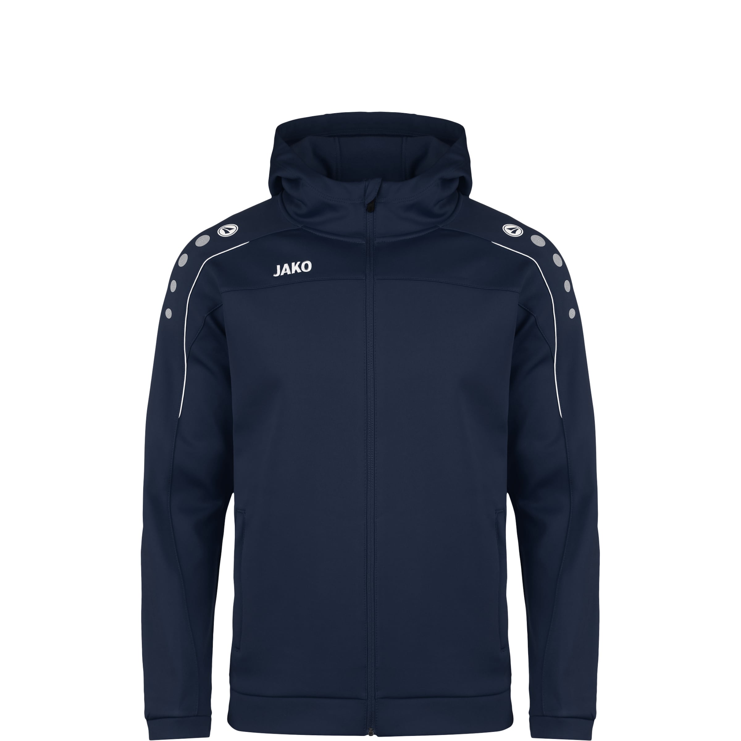 JAKO Sportjacke 'Classico' in Blau: Vorderseite