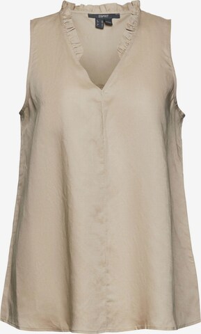 ESPRIT Blouse in Beige: voorkant