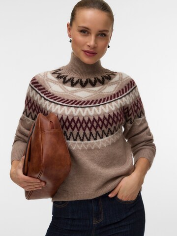 VERO MODA - Jersey 'VMMaple' en gris: frente
