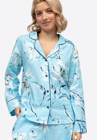 Camicia da notte 'Madelyn' di Cyberjammies in blu: frontale