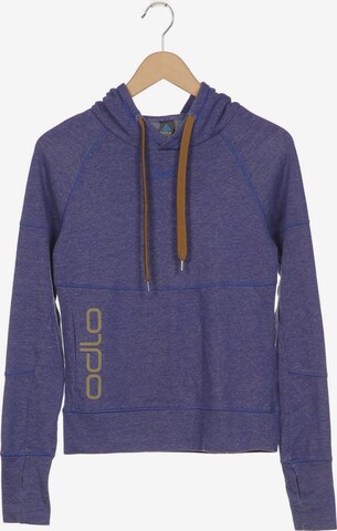 ODLO Sweatshirt & Zip-Up Hoodie in S in Purple: front