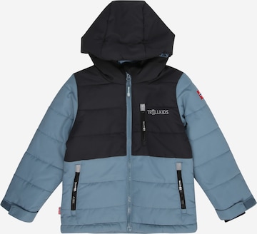 TROLLKIDS Outdoorjacke 'Hemsedal' in Blau: Vorderseite