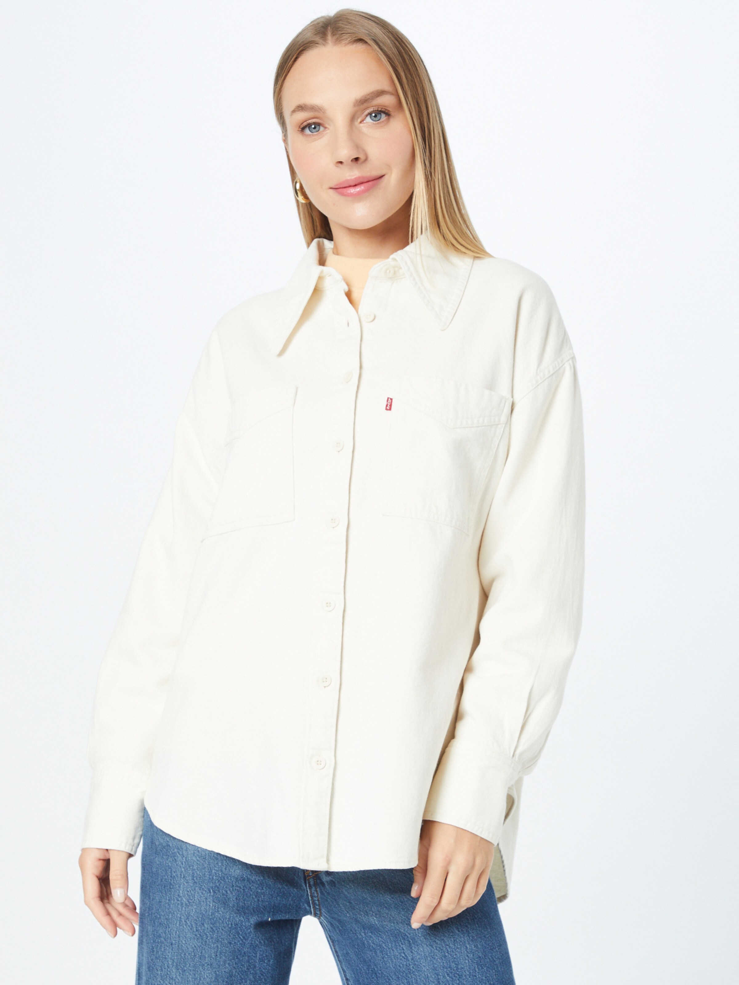 Frauen Blusen & Tuniken LEVI'S Bluse 'JADON' in Beige - WV86785 Frauen Blusen & Tuniken LEVI'S Bluse 'JADON' in Beige - WV86785