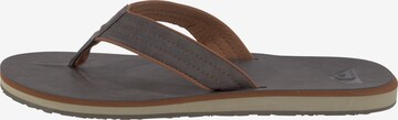 QUIKSILVER T-bar sandals 'Carver' in Brown