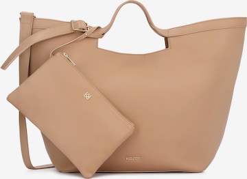 Kazar Käsilaukku värissä beige: etupuoli