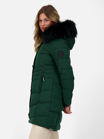 Alife and Kickin Winter Coat 'Amalia' in Green