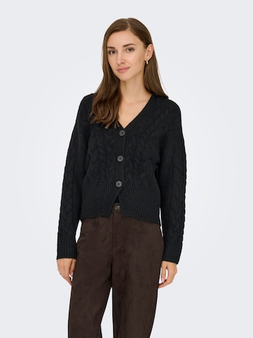 ONLY Cardigan 'RIO' i sort: forside