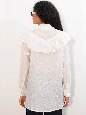 Bigdart Blouse in Wit