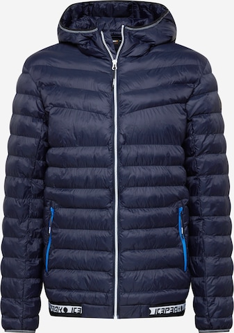 ICEPEAK Outdoorjas 'Dillon' in Blauw: voorkant