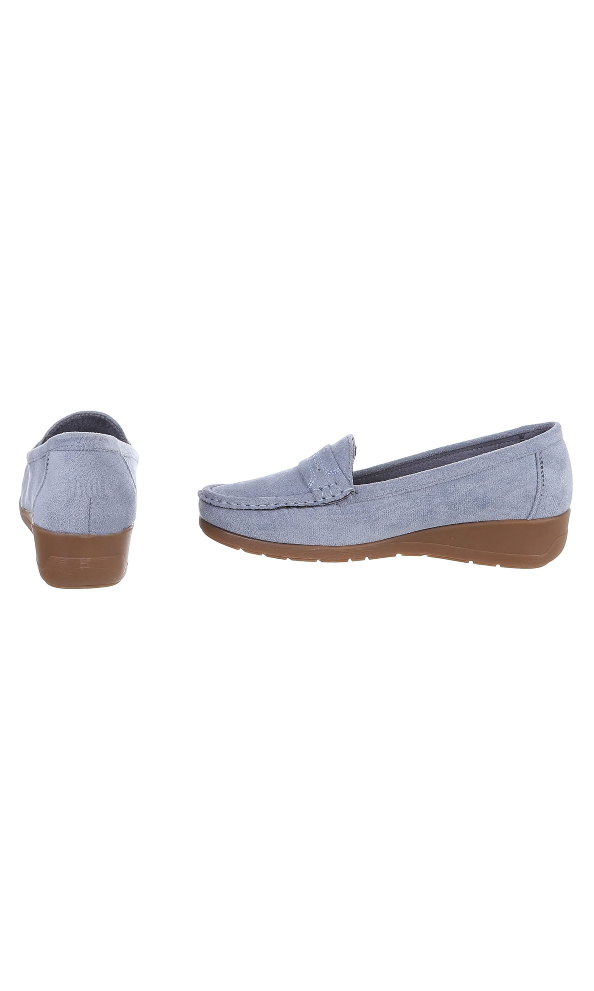 Ital-Design Slipper in Blau