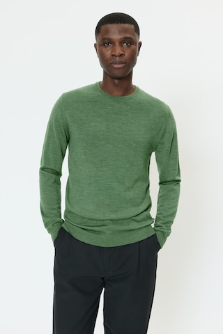 Matinique Regular Fit Pullover 'MAmargrate' i grøn: forside