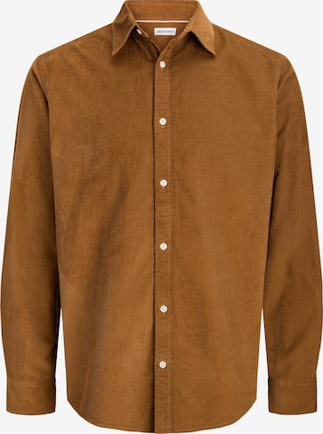 Chemise JACK & JONES en marron : devant